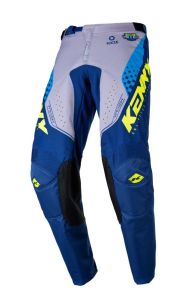 Kenny 2024 Track Focus Jeugd Crossbroek Navy / Fluor Geel