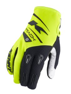 Kenny 2024 Track Crosshandschoenen Zwart / Fluor Geel