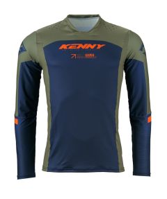 Kenny 2024 Performance Solid Crossshirt Kaki