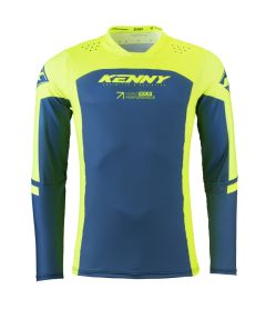 Kenny 2024 Performance Solid Crossshirt Fluor Geel