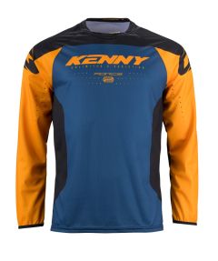 Kenny 2024 Force Jeugd Crossshirt Petrol maat XXS