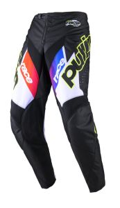 Pull-in 2024 Race Crossbroek Zwart / Wit / Paars / Oranje maat 32