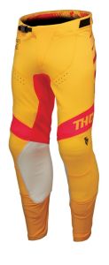 Thor 2024 Prime Analog Crossbroek Lemon Geel / Rood maat 32