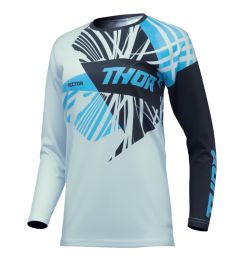 Thor 2024 Sector Split Dames Crossshirt Blauw / Zwart