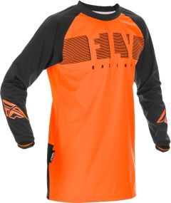 Fly Racing 2024 Windproof Crossshirt Oranje / Zwart