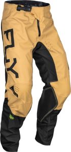 Fly Racing 2024 Kinetic Reload Crossbroek Khaki / Zwart / Fluor Geel