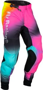 Fly Racing 2024 Lite Legacy L. E. Crossbroek Fuschia / Elec Blauw / Fluor Geel