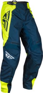 Fly Racing 2024 F-16 Crossbroek Navy / Fluor Geel / Wit