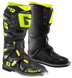 Gaerne SG-12 Crosslaarzen Zwart / Fluor Geel