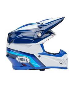 Bell 2025 Moto-9S Flex Merchant Crosshelm Blauw 