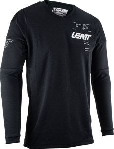 Leatt 2024 Moto 4.5 Windblock Crossshirt Zwart