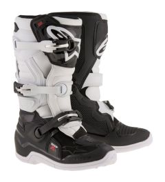 Alpinestars Tech 7S Jeugd Crosslaarzen Zwart / Wit 