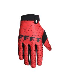 Deft Family 2022 Crosshandschoenen Jeugd Eqvlnt 2.0 Factory Rood maat M