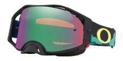 Oakley Airbrake MX Eli Tomac Camo Crossbril Army Blauw (Lens: Prizm Jade)