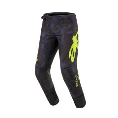 Alpinestars 2024 Techstar Rantera Crossbroek Zwart / Navy / Fluor Geel