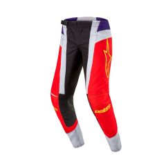 Alpinestars 2024 Techstar Ocuri Crossbroek Oranje / Paars / Zwart maat 32