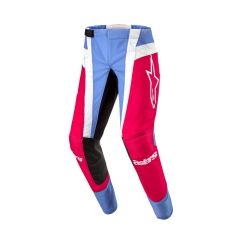 Alpinestars 2024 Techstar Ocuri Crossbroek Licht Blauw / Rood / Wit