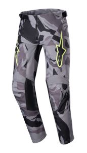 Alpinestars 2024 Racer Tactical Jeugd Crossbroek Cast Grijs / Camo