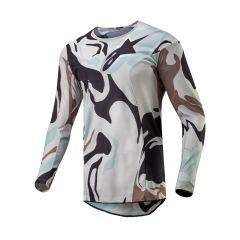 Alpinestars 2024 Racer Tactical Crossshirt Iron / Camo / Licht Bruin / Grijs