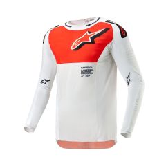 Alpinestars 2024 Supertech Ward Crossshirt Wit / Oranje