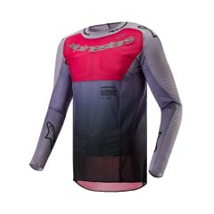 Alpinestars 2024 Supertech Dade Crossshirt Iron / Rood maat XL