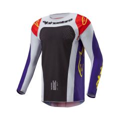 Alpinestars 2024 Techstar Ocuri Crossshirt Oranje / Paars / Zwart