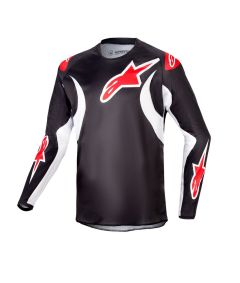 Alpinestars 2024 Racer Lucent Jeugd Crossshirt Zwart / Wit