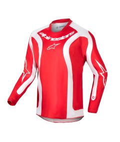 Alpinestars 2024 Racer Lurv Jeugd Crossshirt Rood / Wit